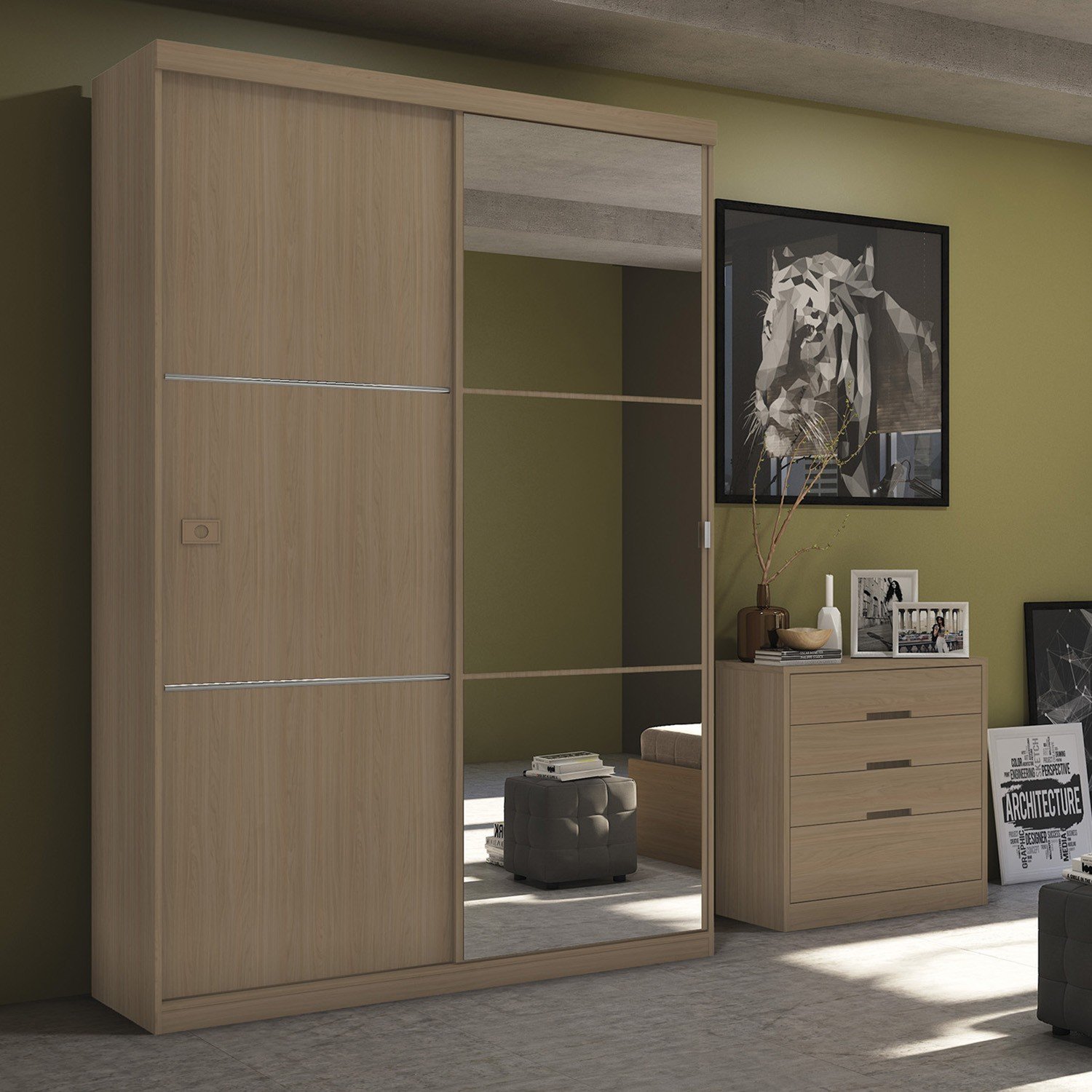 Menor Preço em Armário Guarda Roupa Kappesberg Solteiro no Buscapé Interior Armario Kvikne Ikea ~ Menor Preço em Armário Guarda Roupa Kappesberg Solteiro no Buscapé