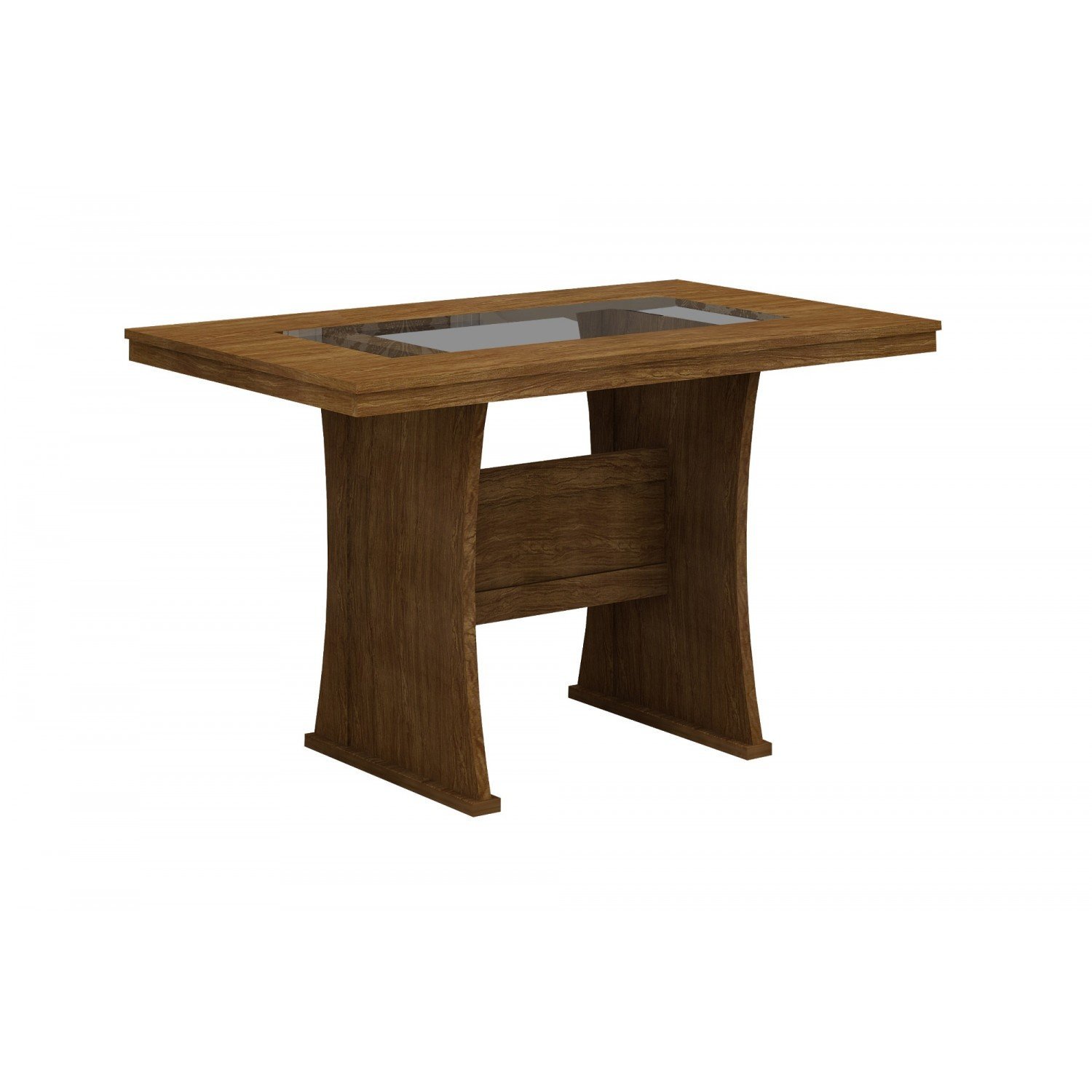 Mesa para Sala de Jantar com Tampo de Vidro 1,20m Viva Rufato Ypê Sala De Jantar Rufato Viva ~ Mesa para Sala de Jantar com Tampo de Vidro 1,20m Viva Rufato Ypê