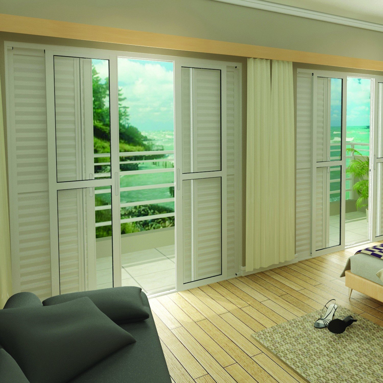 Porta Balc u00e3o De Correr Veneziana Alumínio Alumifort Dj R$ 5 999,90 em Mercado Livre Balcao No Quarto ~ Porta Balc u00e3o De Correr Veneziana Alumínio Alumifort Dj R$ 5 999,90 em Mercado Livre