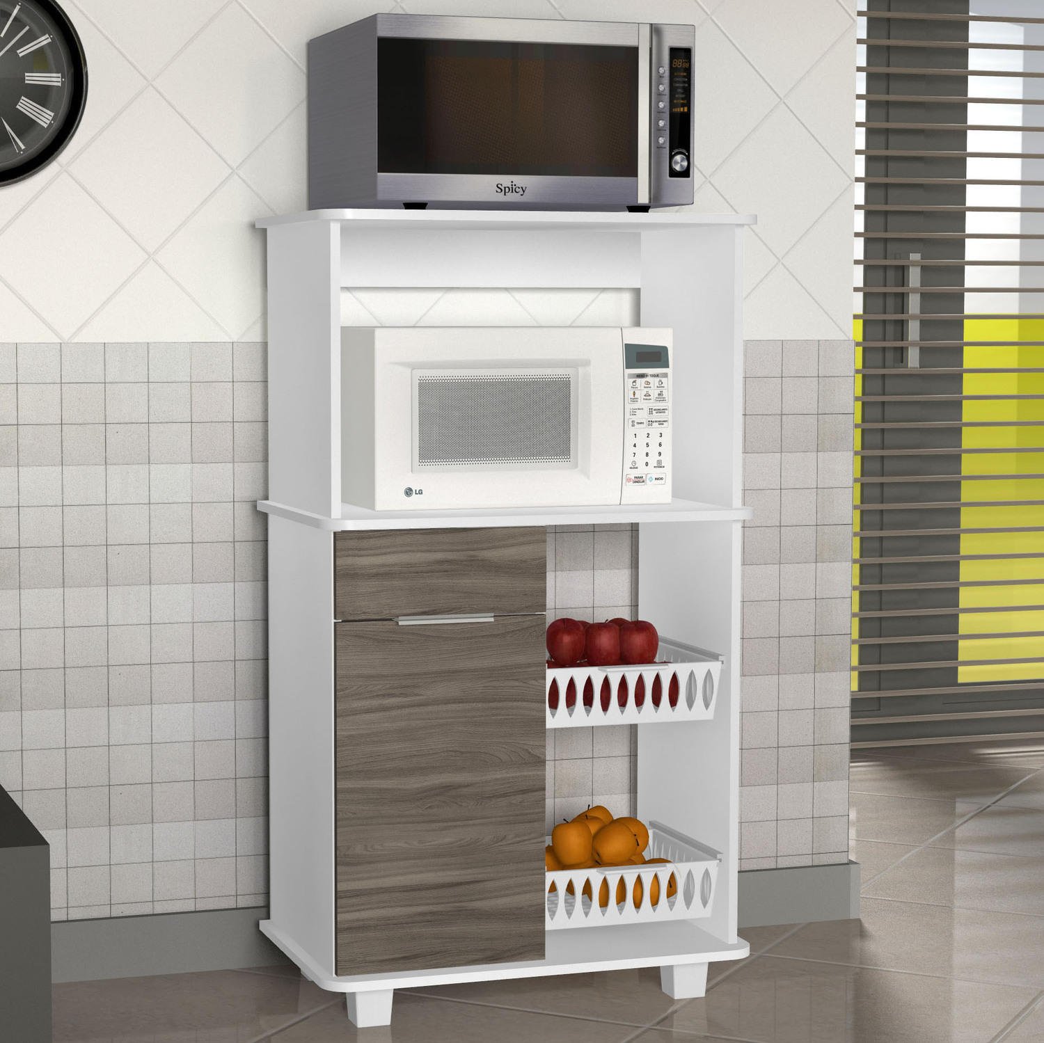Armario Para Microondas Glamour Armario De Cozinha Em Oferta Casas Armario Para Microondas Glamour Armario De Cozinha Em Oferta Casas