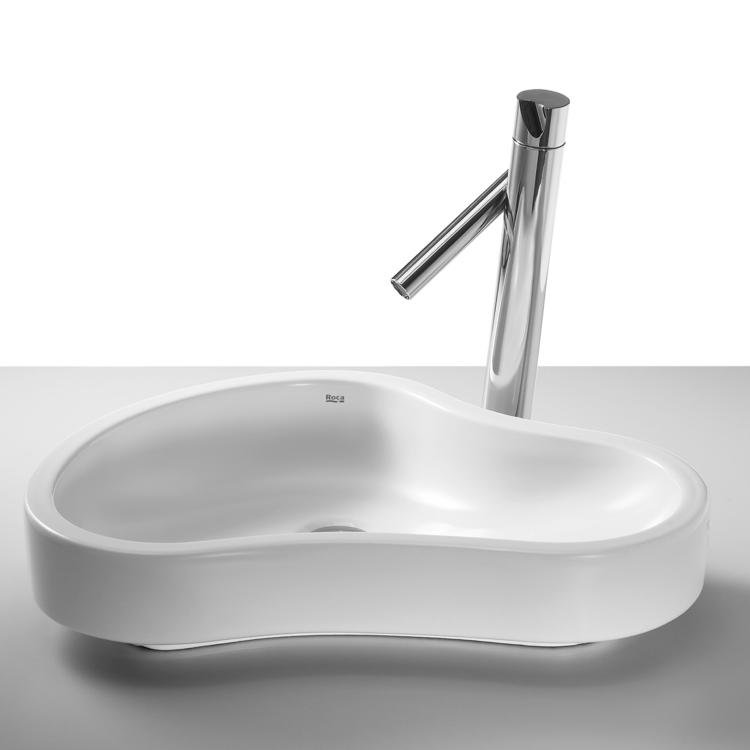 Cuba de Apoio Roca Urbi 8 55cm x 40cm x 13cm Branco em Cubas na MadeiraMadeira -> Cuba Para Banheiro De Apoio Urbi Branca Roca Cuba de Apoio Roca Urbi 8 55cm x 40cm x 13cm Branco em Cubas na MadeiraMadeira -> Cuba Para Banheiro De Apoio Urbi Branca Roca