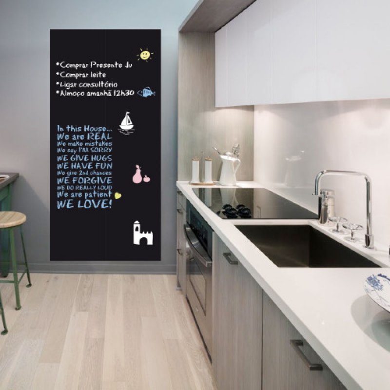 Adesivo de Parede tipo Lousa Stixx - Folha de Lousa (60 x 100cm) Menor preço em Adesivo de Parede tipo Lousa Stixx - Folha de Lousa (60 x 100cm)