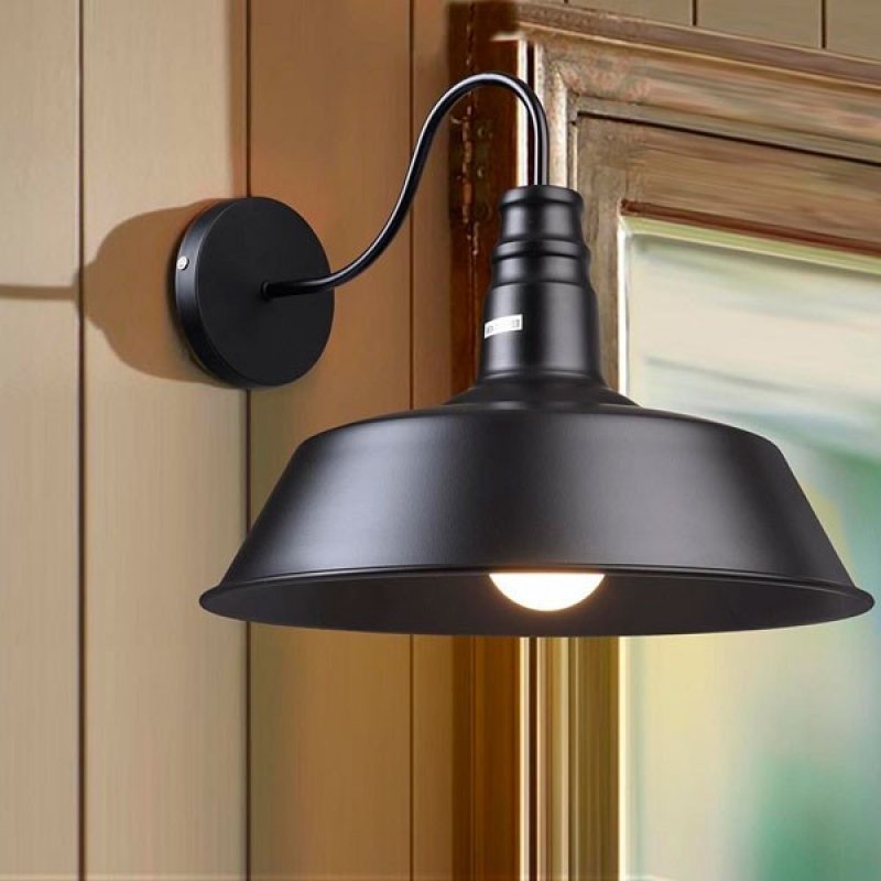 Arandela Luminária Retrô Industrial Vidro Loft Luminária Vintage Design Edison LM1762