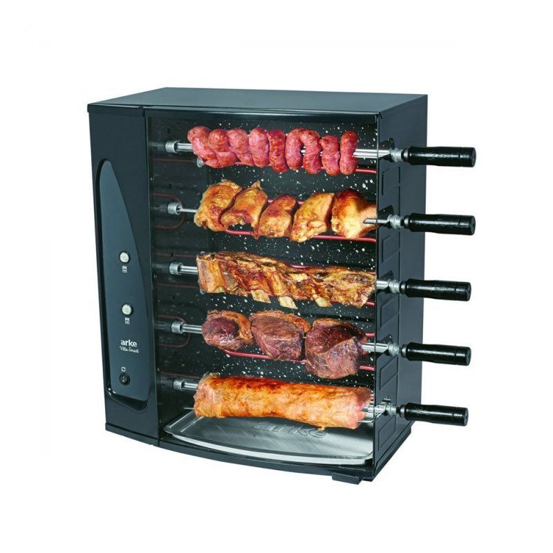 Churrasqueira Elétrica Rotativa 5 Espetos Vitta Smart Arke é boa?