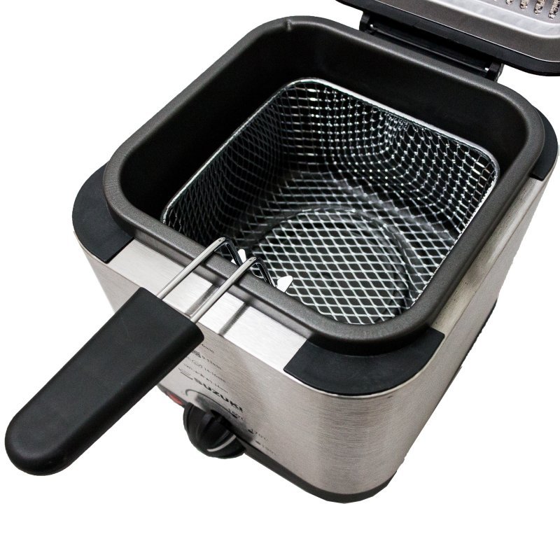 Fritadeira Elétrica Com Fondue 1,2 L A Óleo Quadrada | MadeiraMadeira