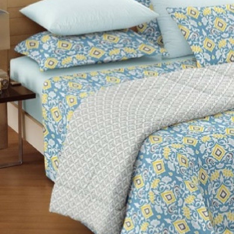 Jogo De Cama Casal Teka 4 Peças Maria Cama, Mesa E Banho branco ...