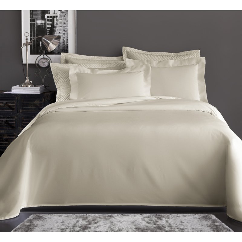 Jogo de cama queen bege Clearance