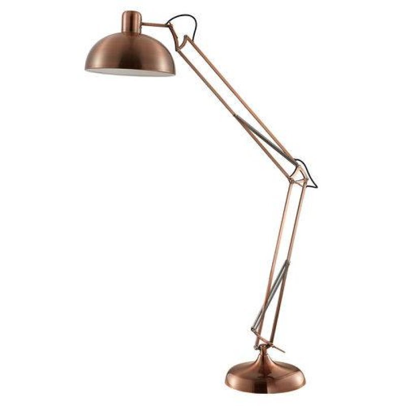 Luminária De Chão Articulada Mart Collection Cobre Antique MadeiraMadeira