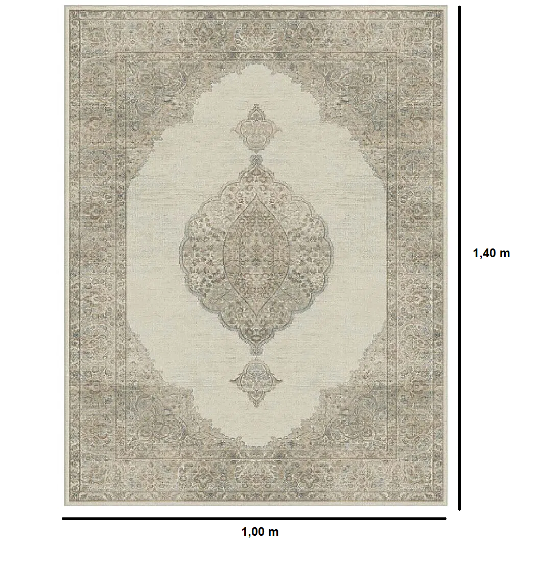 Ver imagem 3 de Tapete Belga Harmony 100x140cm Abdalla Import