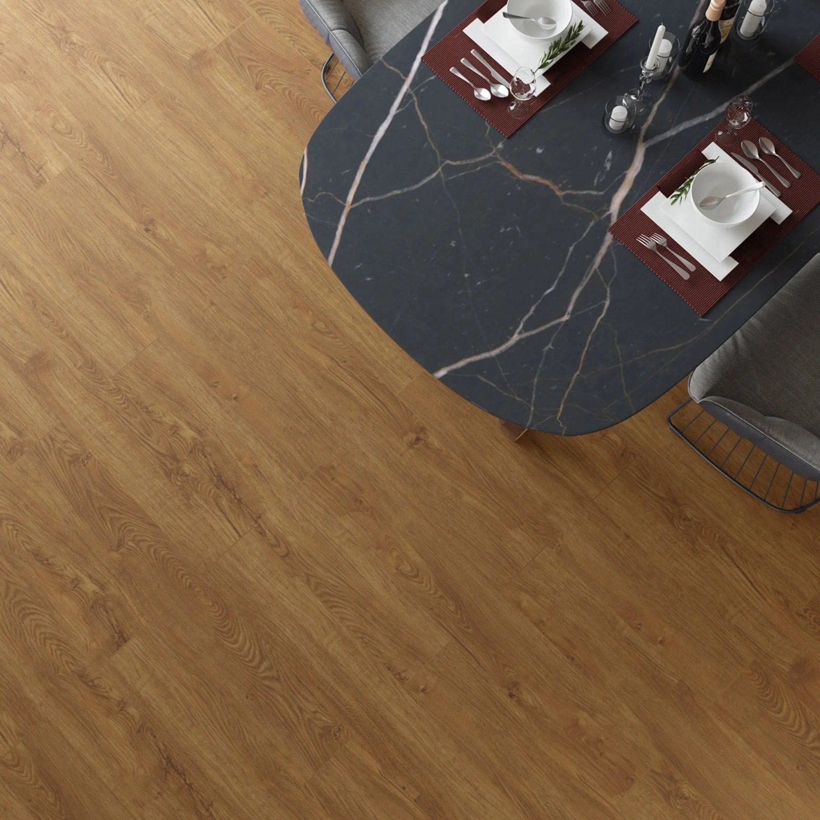 Piso Vinilico Biancogres Acetinado Vita Trevi 19x130cm - Caixa C/ 5,92m² Retificado - 2