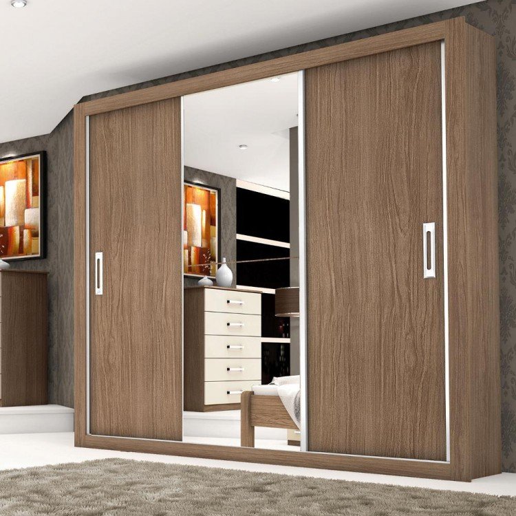 Guarda Roupa Casal com Espelho 3 Portas Lara Flex Color Siena Móveis Avel u00e3 Avel u00e3 Nude em Guarda Guarda Roupa Ipê ~ Guarda Roupa Casal com Espelho 3 Portas Lara Flex Color Siena Móveis Avel u00e3 Avel u00e3 Nude em Guarda
