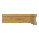 Ver imagem 1 de Rodapé de MDF 7CMX15MMX2,40m com Friso 702 Marrom/Nogueira Málaga Frisado Moldufama