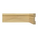 Ver imagem 1 de Rodapé de MDF 7CMX15MMX2,40m com Friso 702 Marrom/Castanho Frisado Moldufama