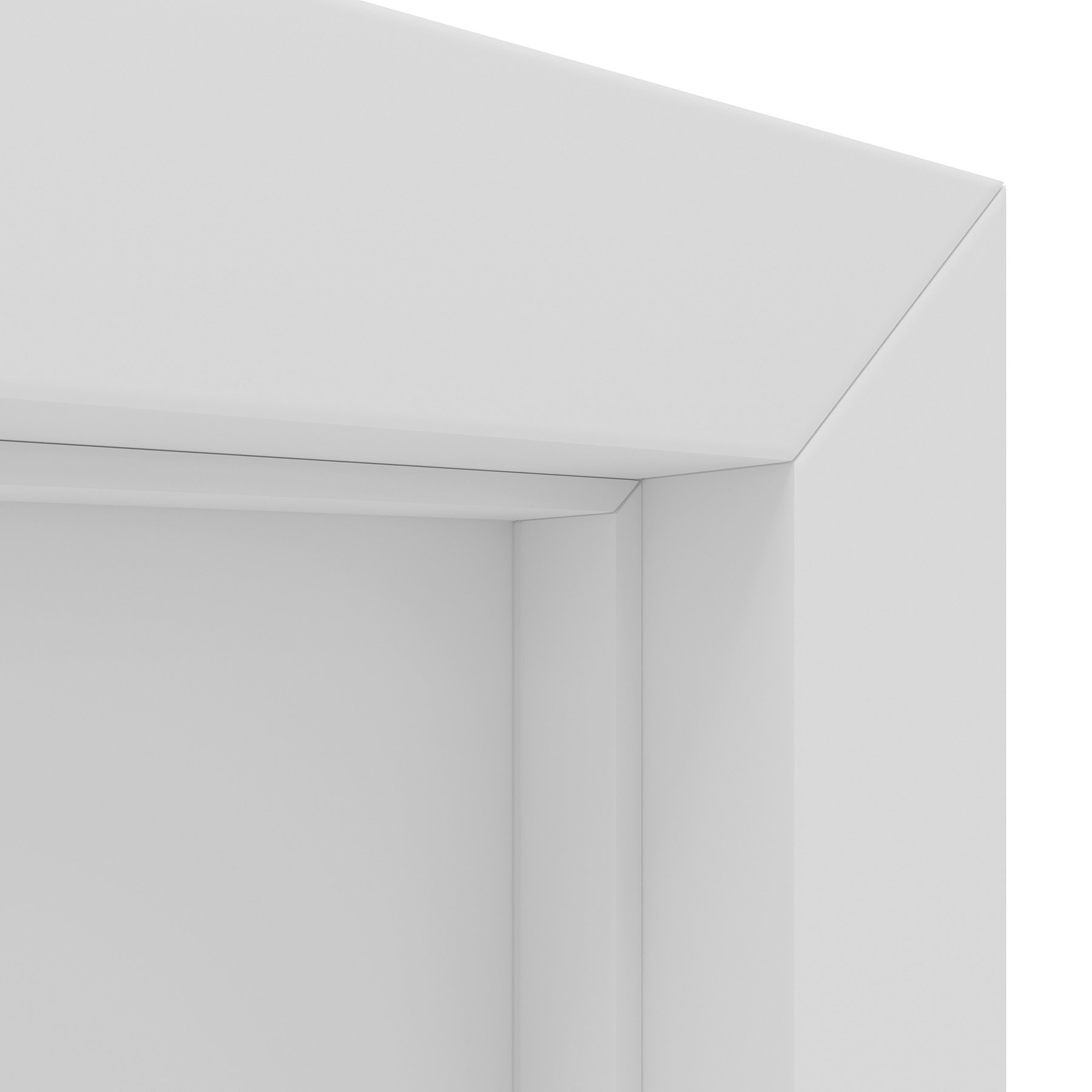 Ver imagem 5 de Kit Porta de Madeira para Drywall 210x80cm Lisa Primer Esquerda Moldufama