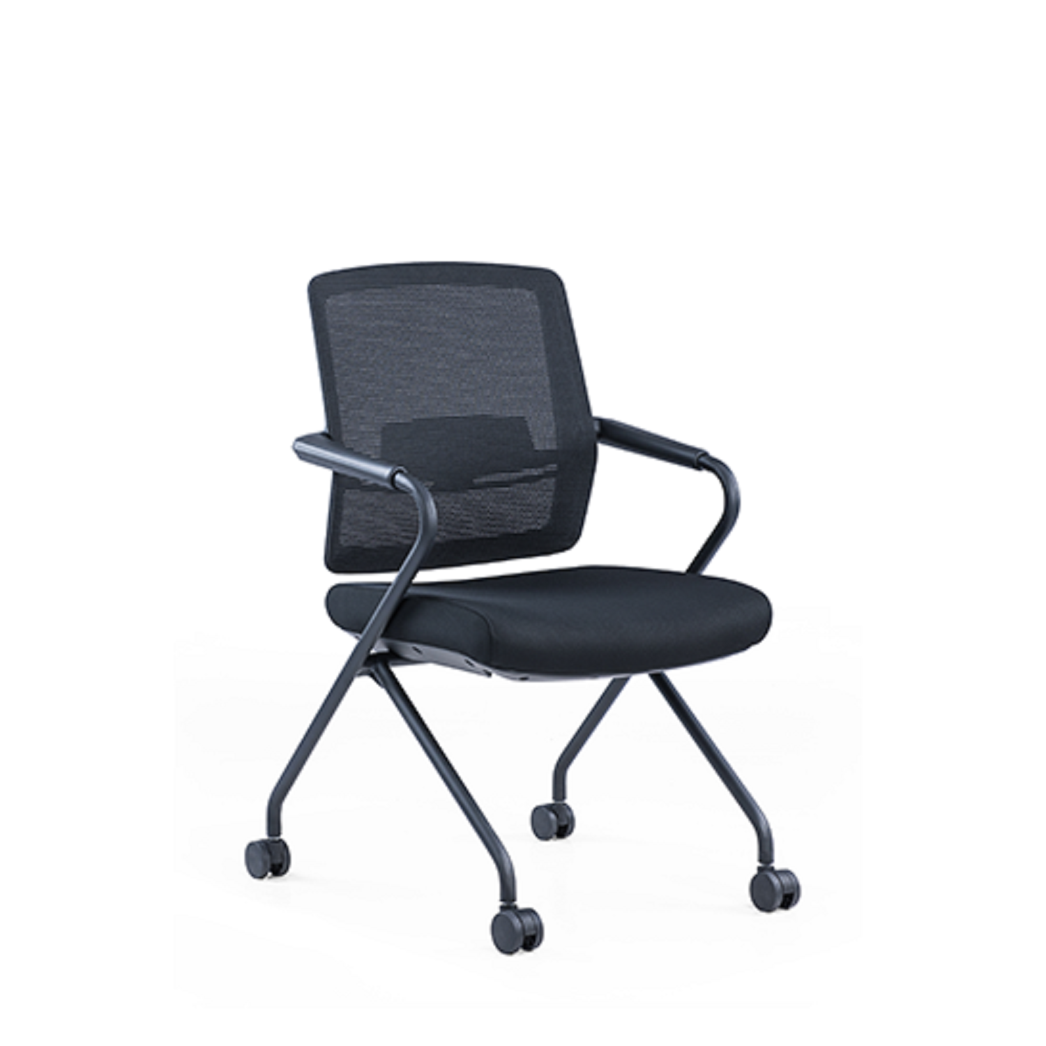 Ver imagem 2 de Cadeira Escritório Hotel Auditório com Rodízio Gravi Ch-357c-2x