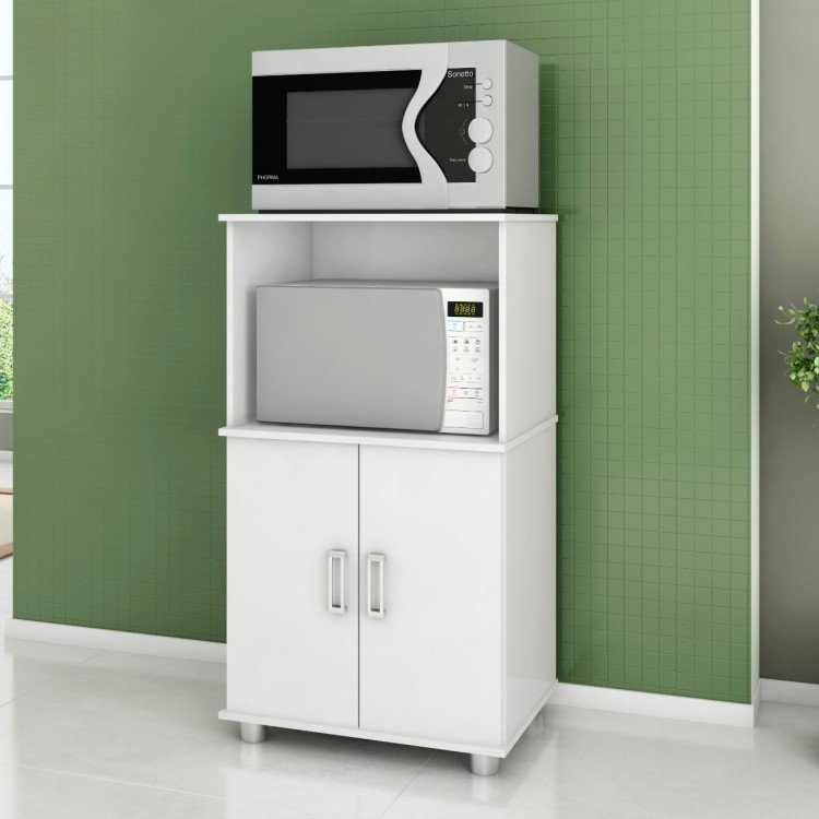 Armário para Forno e Microondas 2 Portas Nepal Poliman Branco em Armários na MadeiraMadeira Adesivo Para Moto ~ Armário para Forno e Microondas 2 Portas Nepal Poliman Branco em Armários na MadeiraMadeira