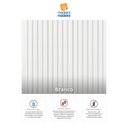 Ver mais imagens de Painel Ripado em Placa 2,85x12,2 (0,34m²) Poliestireno Branco Ruffino