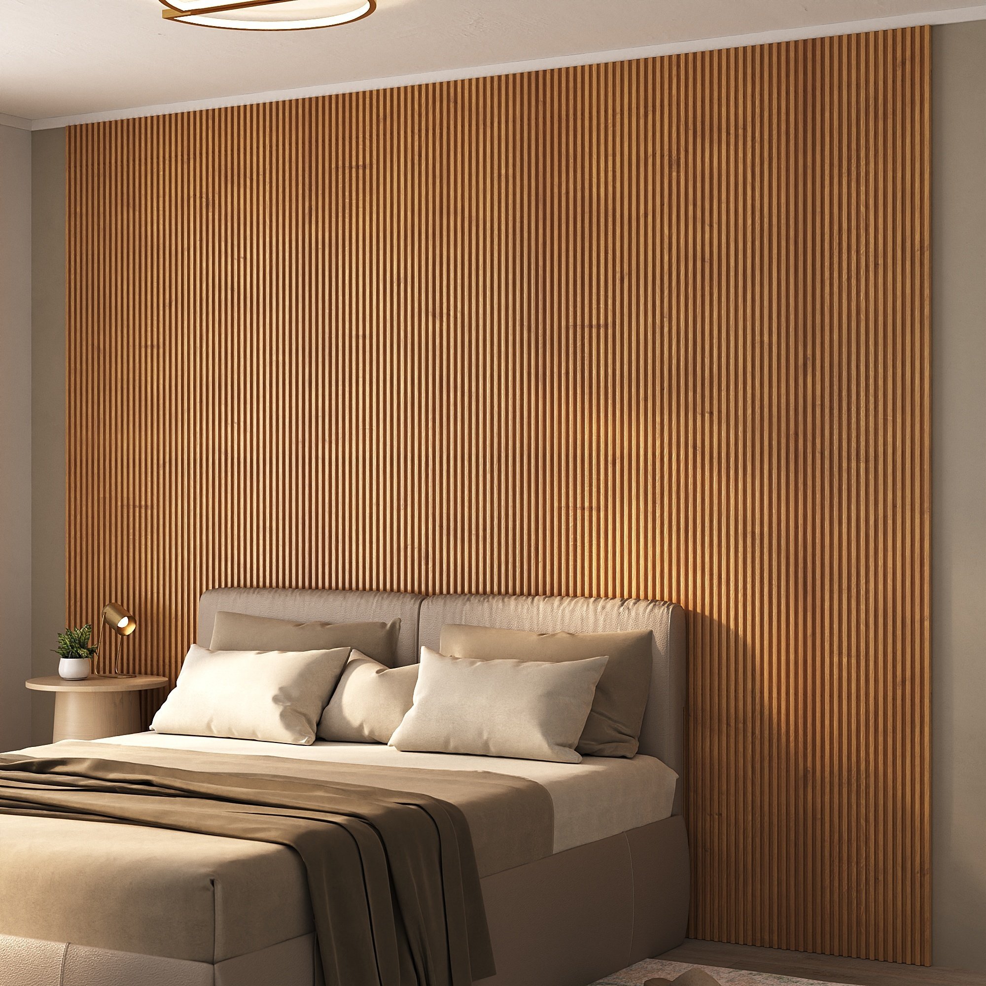 Painel Ripado de Poliestireno Barra de 2,85m X 12,2cm Venda em (0,34m²) Ruffino - 4