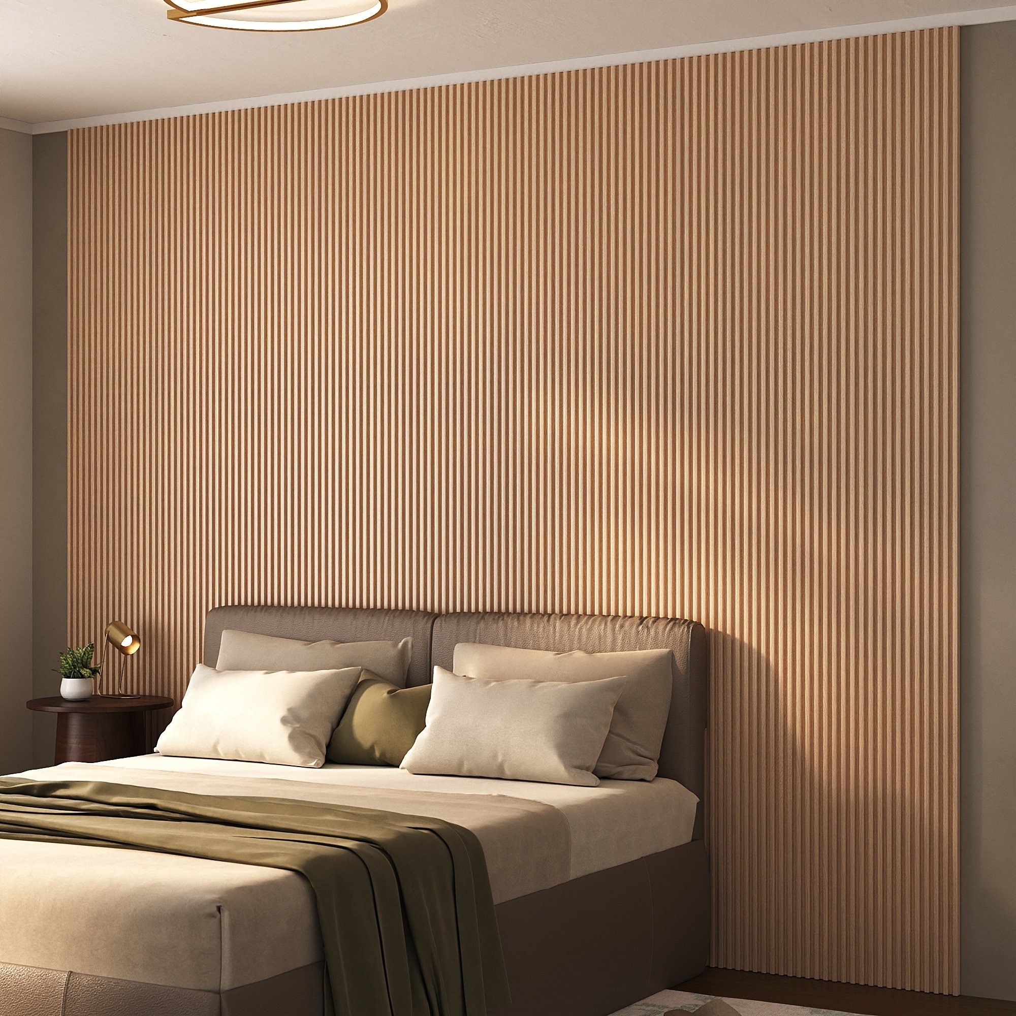 Ver imagem 5 de Painel Ripado de Poliestireno Barra de 2,85m X 12,2cm Venda em (0,34m²) Ruffino