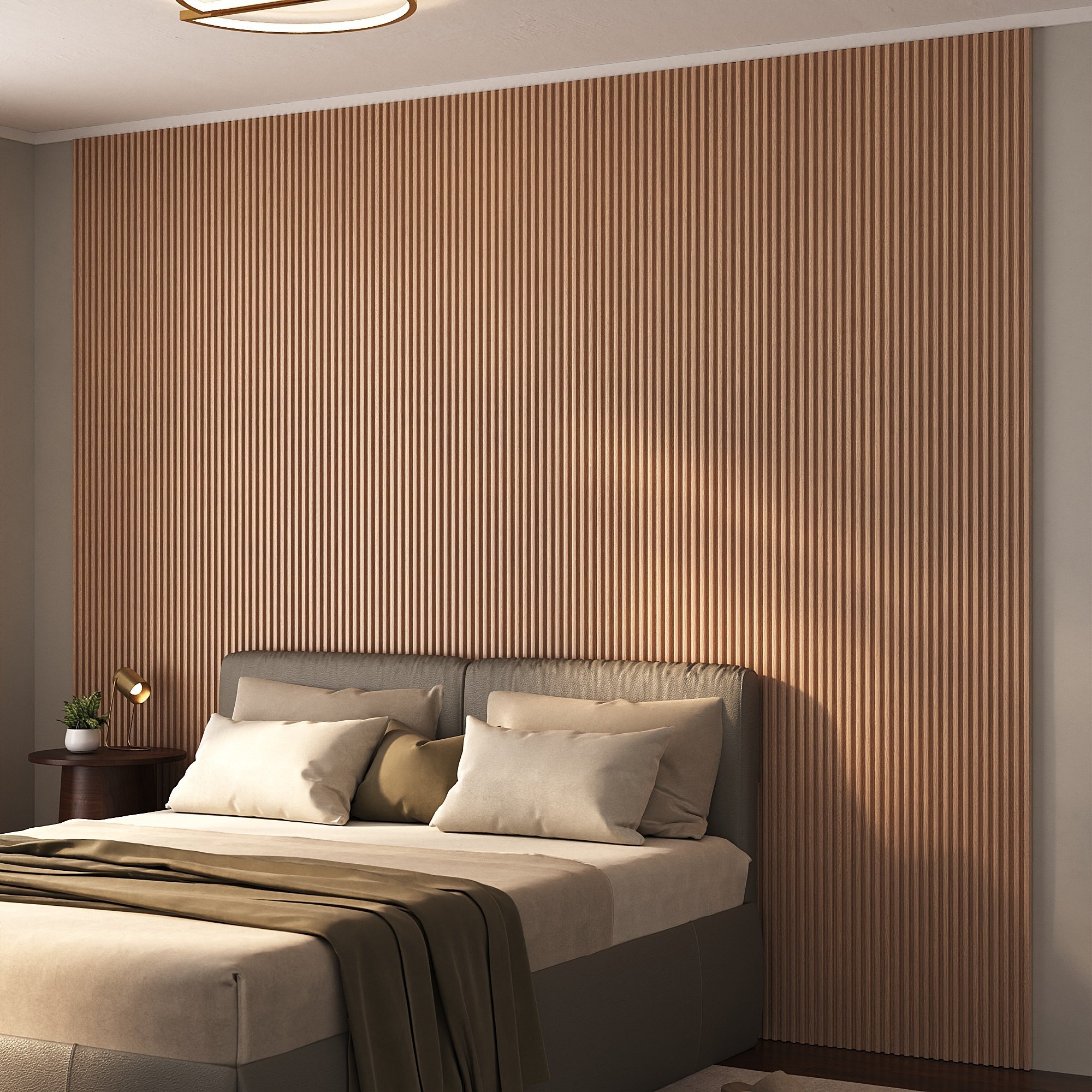 Painel Ripado de Poliestireno Barra de 2,85m X 12,2cm Venda em (0,34m²) Ruffino - 5