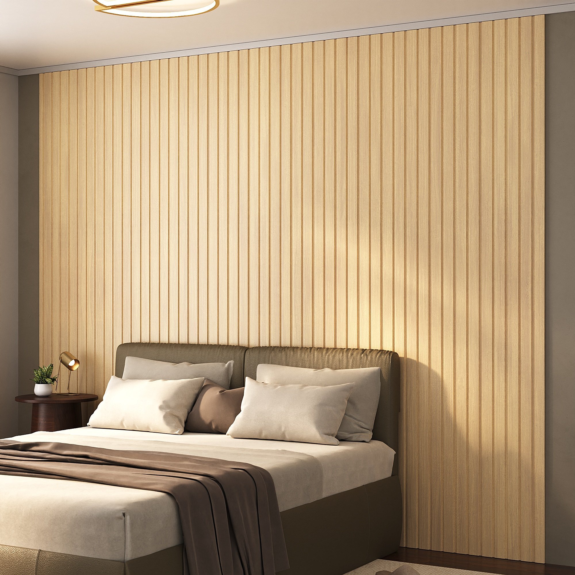 Painel Ripado em Placa 2,85x12,2 (0,34m²) Poliestireno - 4