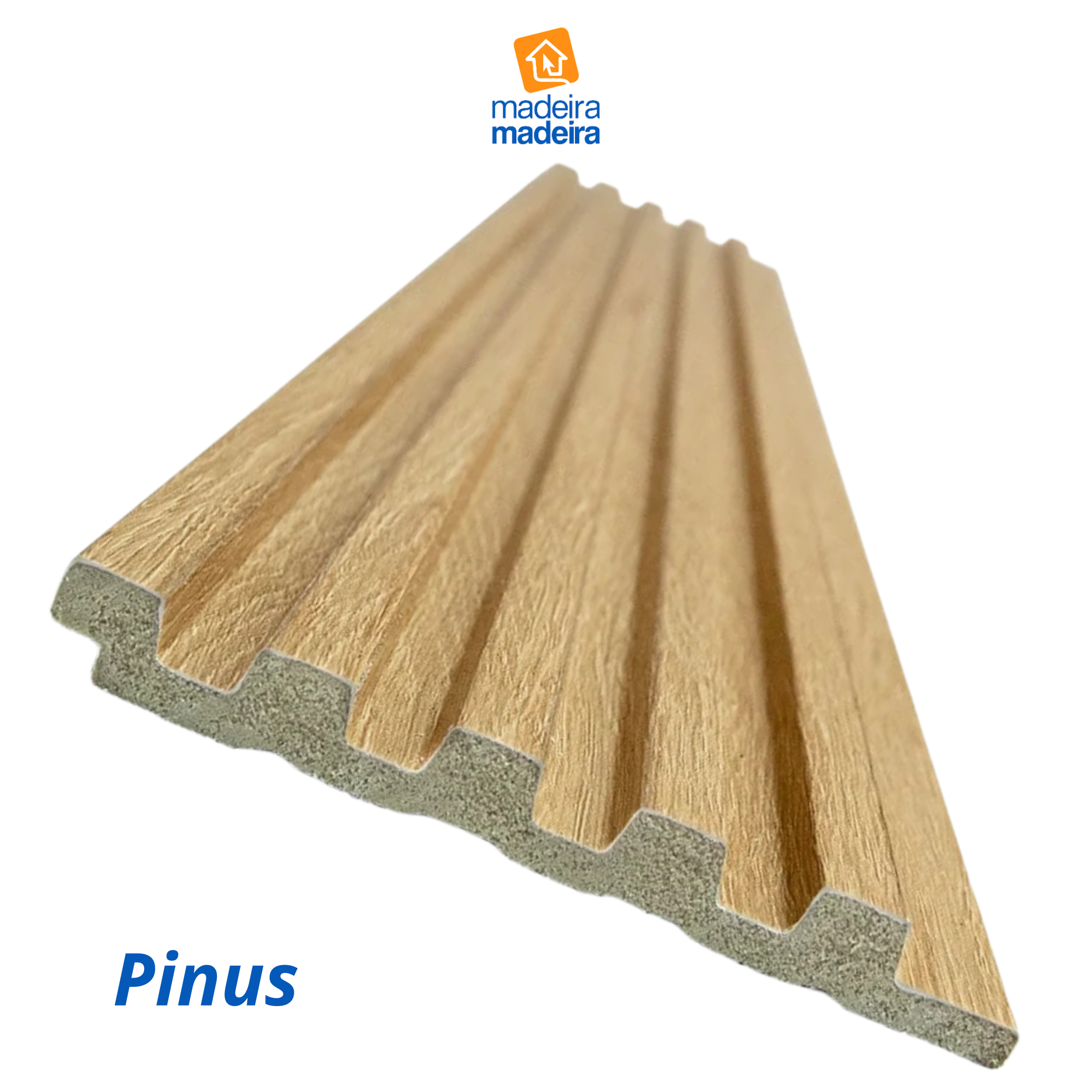 Ver imagem 2 de Painel Ripado de Poliestireno Barra de 2,85m X 12,2cm Venda em (0,34m²) Ruffino