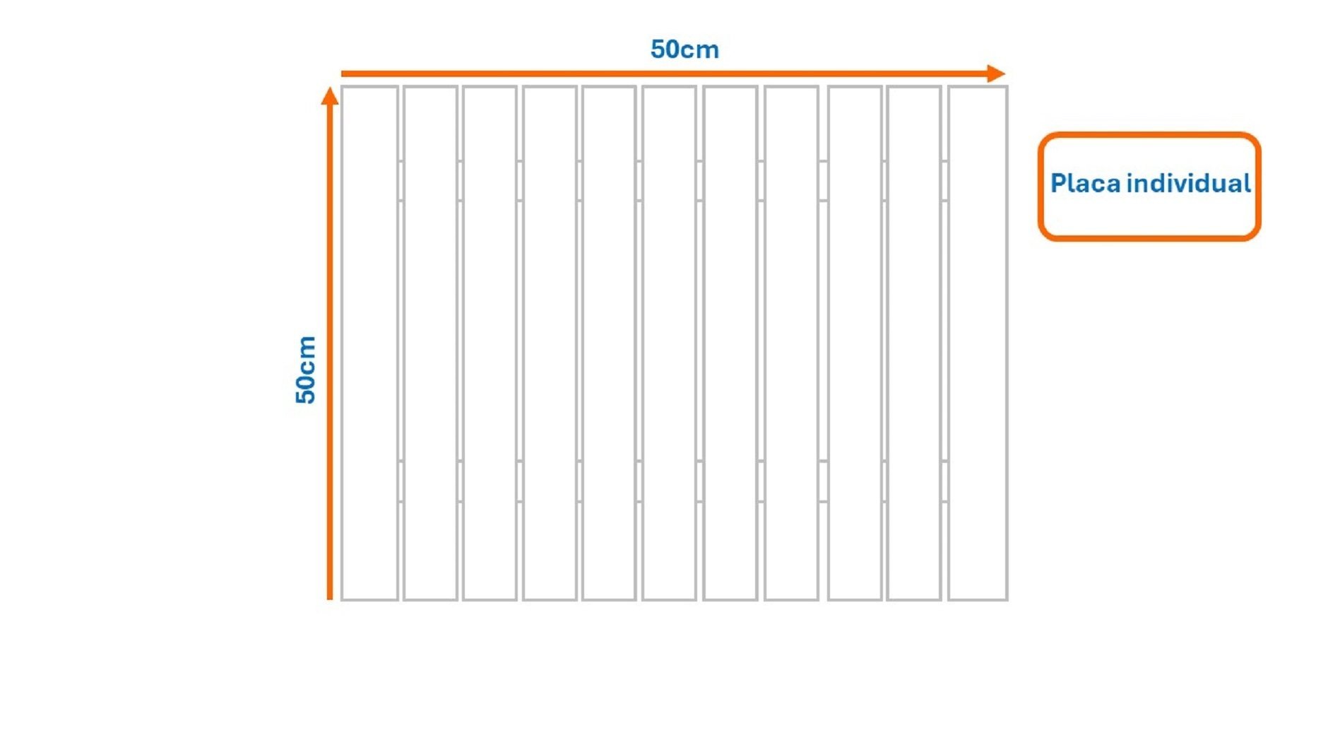 Ver imagem 4 de Painel de TV em Placa Modular 50x50cm Madersilva