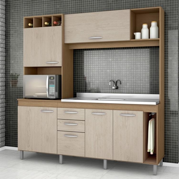 Cozinha Compacta Florata Belaflex NiagaraCarvalho Hanover em Cozinha Compact # Cozinha Compacta A Pronta Entrega Cozinha Compacta Florata Belaflex NiagaraCarvalho Hanover em Cozinha Compact # Cozinha Compacta A Pronta Entrega