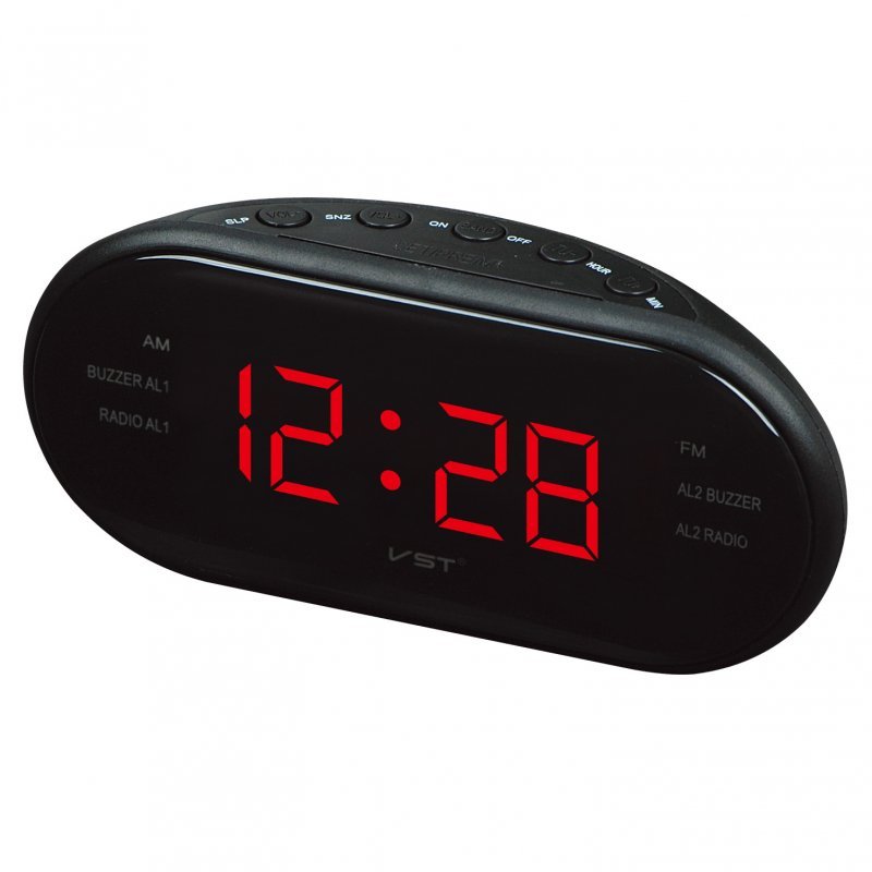 Relógio Despertador Digital Elétrico De Mesa Radio Am Fm Vst é boa?