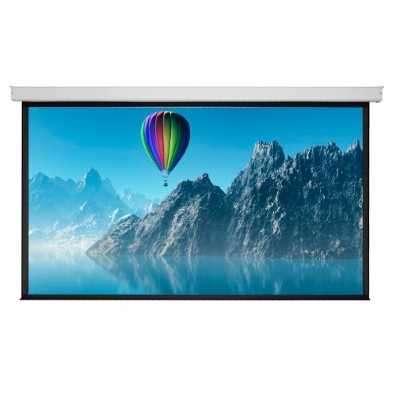 Tela Projeção Retrátil Cinema 16:9 Wide 2,95X1,64m 133" TRCS133 Sumay ...