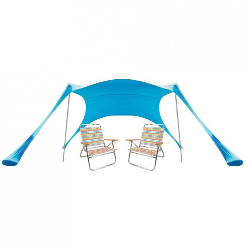 Tenda Praia Gazebo Verde Mor Barraca Camping MadeiraMadeira